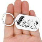 Személyre szabható kulcstartó család - nemesacél