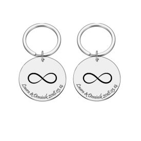 Szerelmes kulcstartó - nemesacél