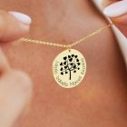 Egyedi Családfa Nemesacél Nyaklánc