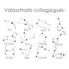 Horoszkóp Nemesacél Nyaklánc