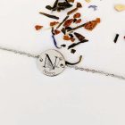 Egyedi Névvirág Nemesacél karkötő