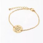 Életem Értelmei Nemesacél Karkötő