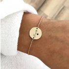 Személyre szabható neves női nemesacél karkötő