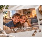 Egyedi fényképes puzzle szöveggel - A4