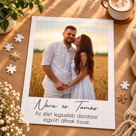 Egyedi fényképes puzzle pároknak