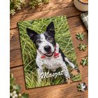 Egyedi kutyás puzzle - A5